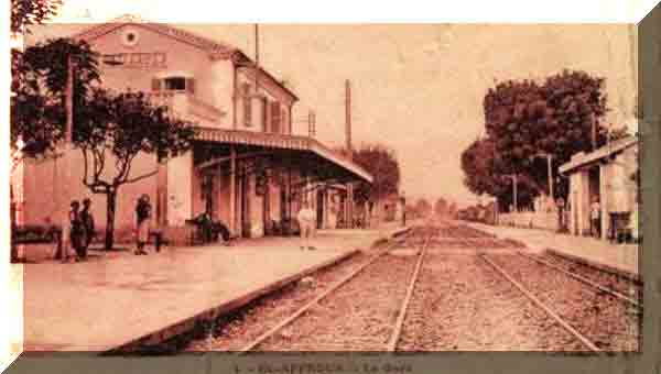 la gare d'El-Affroun